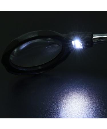 DesktopMagnifierWeldingMagnifyingGlassWithLEDLight3.5X-12XLensAuxiliaryClipLoupeHolderHandSolderingRepairTools Decoration - Buy Online on GoSupps.com