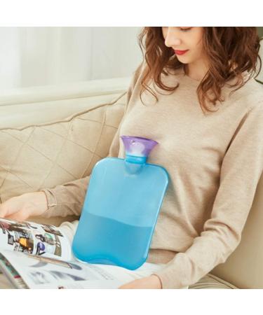 Maies 2L Classic Hot Water Bottle - PVC Heat Bag with Knitting Cover | Reusable & Portable for Home & Dorm Use - Buy Online on GoSupps.com