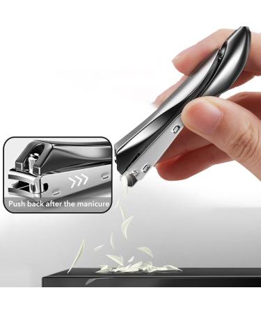 HCHGJKN Nail Clippers No Splash Nail Clippers Manicure For Fingernail and Toenail Cutter Nippers Professional Cuticle Scissors Accessories Tool - Buy Online on GoSupps.com