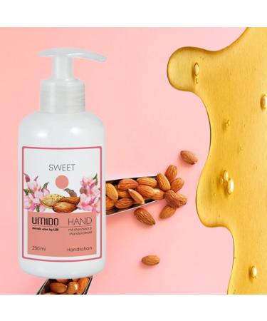UMIDO Hand Lotion 250ml | Paraben-Free Almond Oil & Extract | Nourishing Hand Cream & Skin Care - Buy Online on GoSupps.com