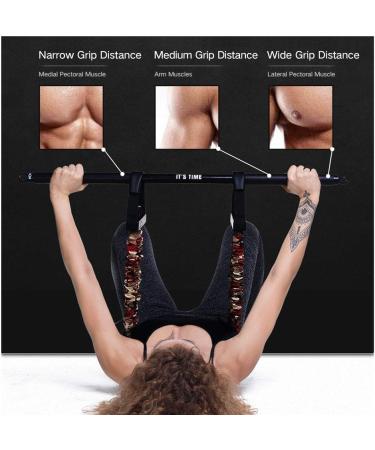 INNSTAR Adjustable Bench Press Push Up Resistance Bands - Camo Red-80lb | Home Gym Fitness Equipment - Buy Online on GoSupps.com
