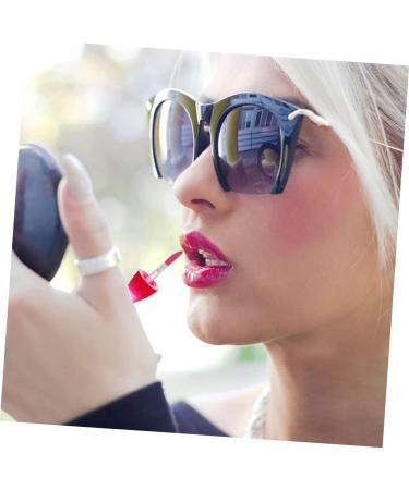  LALADEFIEE 10 Pieces Empty Boxwood Wine Glass Lip Glaze Cosmetic Organizer Cosmetic Container Mini Lip Gloss Container for Lip Balm Clear Lip Gloss Mini Lip Gloss Containers - Buy Online on GoSupps.com