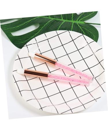 Beavorty 2Pcs Eye Shadow Brush Women Eyeshadow Brush Salon Makeup Tool Pink - Buy Online on GoSupps.com