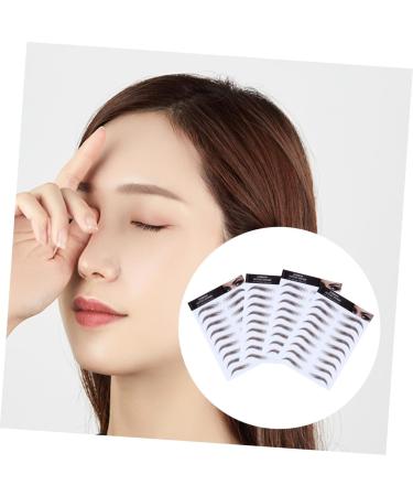 NOLITOY 4pcs Girl Water Female Women Tool Eyebrow for Sticker Makeup Shaping Fake Eyebrows Like False Hair - Buy Online on GoSupps.com
