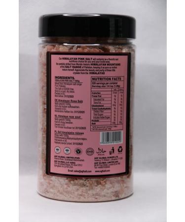 Pure Pink Himalayan Salt 100% Natural - 800gm Coarse & Fine Options | Himalayan Salt Coarse and Fine - Himalayan Salt Co - Buy Online on GoSupps.com