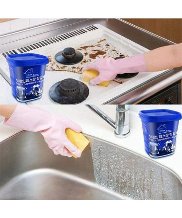 Stainless Steel Cleaning Paste - Rust Stains Removal Cream for Metal - Multipurpose Polishing Cream for Aluminum Chrome Stainless Steel and Other Metals - Buy Online on GoSupps.com