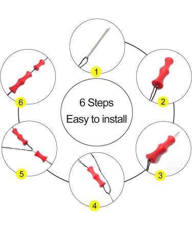 HONBAY Bowstring Finger Savers - Set of 4 | Archery Finger Guards for Hunting and Bowfishing - Buy Online on GoSupps.com