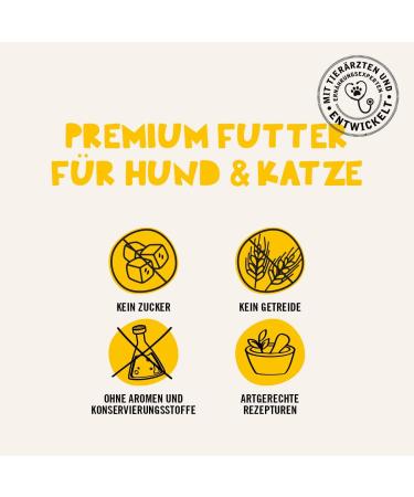 Dogs'n Tiger - Fischers Fritz - Dry food for adult dogs with 70% meat - without sugar or cereals (Salmon and Herring with vegetables - 2 kg) - Buy Online on GoSupps.com