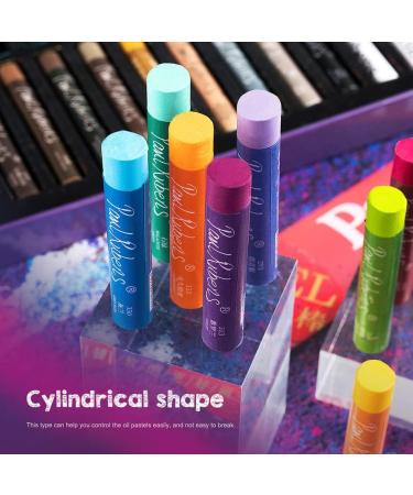 Paul Rubens Oil Pastels - 50 Vibrant Colors | Soft & Creamy Artist Pastels for Painting & Drawing | Ideal for Artists, Beginners, Students & Kids - Buy Online on GoSupps.com