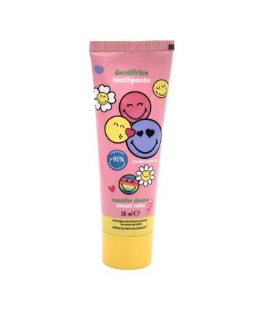 Smiley 2 Set toothpaste Take Care Sweet Mint (2x50 ml) - Children's toothpaste - toothpaste white teeth - toothpaste with taste smiley toothpaste 50.00 ml (2 pack)