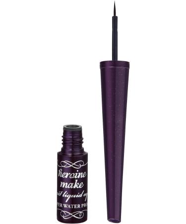 KISS ME Heroine Make Impact Liquid Eyeliner Super Waterproof - 01 Black 0.09 ounces - Buy Online on GoSupps.com