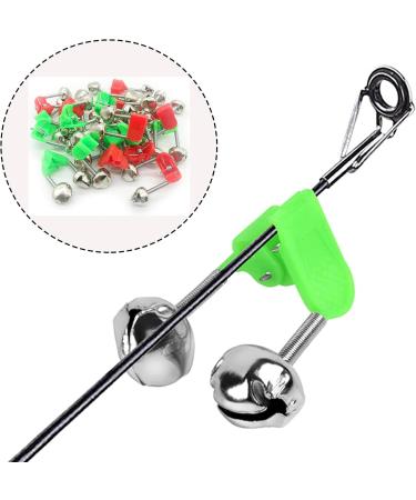 Brateuanoii 30-Piece Fishing Bells Set - Dual Color Bite Indicators for Outdoor Fishing - Essential Fishing Accessories - Buy Online on GoSupps.com