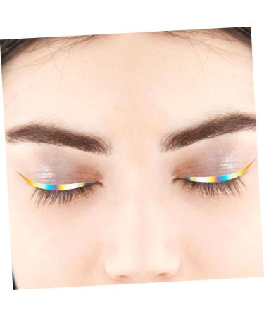  Didiseaon Didiseaon 12 Sets Colored Eyeliner Stickers Eyeliner Strip Sticker Eye Line Sticker Eye Makeup Sticker Beauty Supply Women Makeup Sticker - Buy Online on GoSupps.com