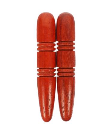 Healeeved 2 pieces traditional Thai massage stick foot hand massage wooden stick tools health traditional tool feet spa point pressure point manual