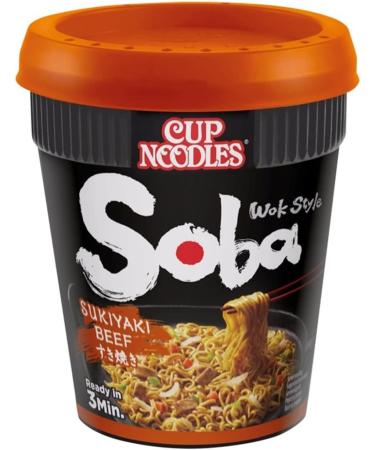 CNMART Nissin Soba Cup Mixed Assorted Flavours (12 Cups) - Buy Online on GoSupps.com