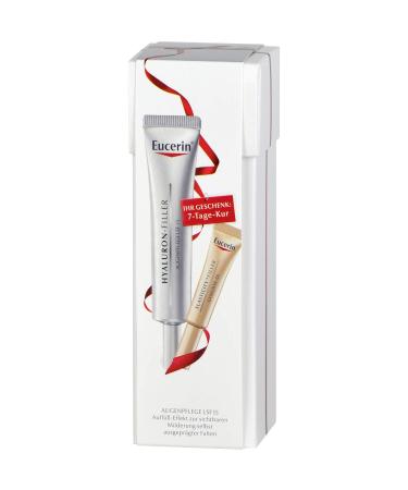 Eucerin Anti-Age Hyaluron-Filler Eye Care SPF 15 - 15 ml Ointment | Anti-Aging Eye Cream for Dark Circles & Wrinkles | International Shipping Available - Buy Online on GoSupps.com