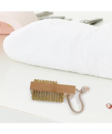 Beavorty Nail Cleaning Brush Handle Grip Fingernail Brush Nail Scrubbing Brush Manicure Pedicure Tool for Men Women - Buy Online on GoSupps.com