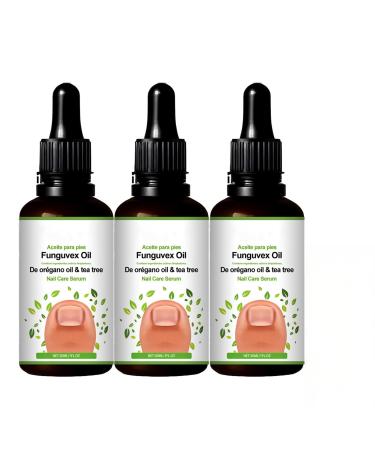 YUNFAX Nail care serum 30 ml fast absorbing nonstick formula gentle daily solution for fingernails and toe health suitable for home and on the go to maintain healthy looking nails 3 pack