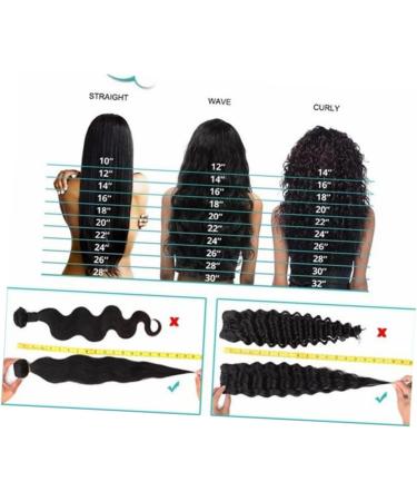 minkissy Black Duct Tape Goody Hair Clips for Women Scrunchies for Girls Women Hair Extensions Black Human Synthetic Hairpieces Beaded Wig Hairpin Black Cosmetic Miss Extend - Buy Online on GoSupps.com