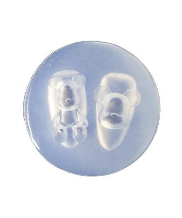 Awesomeonei 3D-nail art form decorative silicone form bear nail art tools resin forms manicure DIY template craftsmanship