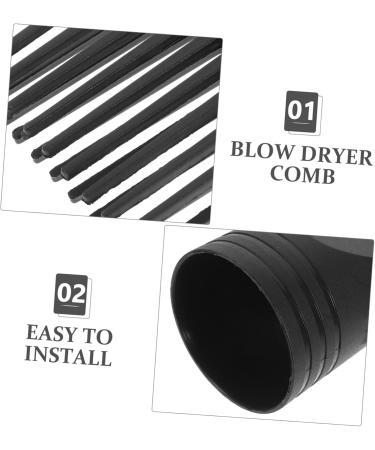 NOLITOY 2pcs Hair Dryer Comb Diffuser Hair Dryer Narrow Concentrator Hair Dryer Attachments Wind Comb Major - Buy Online on GoSupps.com