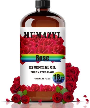 Peppermint Essential Oil and Rose Essential Oil 16 Fl Oz 480ML for Halloween Thanksgiving Day Christmas New Year's Day Gifts - Buy Online on GoSupps.com