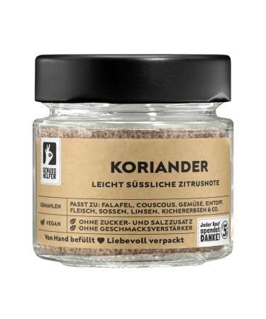 Bremer Gew rzhandel Coriander ground coriander powder for cooking ground coriander seeds 35g in a glass jar 35 g