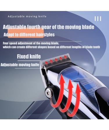 Professional Hair Clippers for Men | Adjustable LED Electric Hair Clipper - International Shipping Available - Buy Online on GoSupps.com