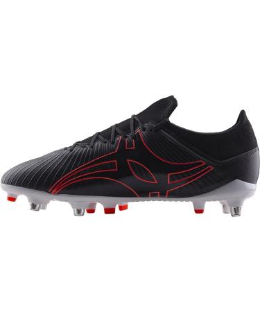 Gilbert Kaizen X 3.1 Pace 6 Stud Rugby Boots for Backs on Soft Ground - Size 8 - Buy Online on GoSupps.com