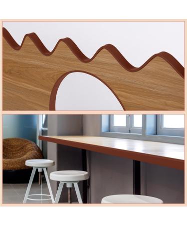 flintronic 3m*18mm U-Shape Flexible Furniture Edge Banding Baby Safty Baby Edge Protector Self Adhesive TPE Wood Edging Tape DIY Furniture Edge Trim for Table Cabinet Furniture Restoration Brown 3m*18mm - Buy Online on GoSupps.com