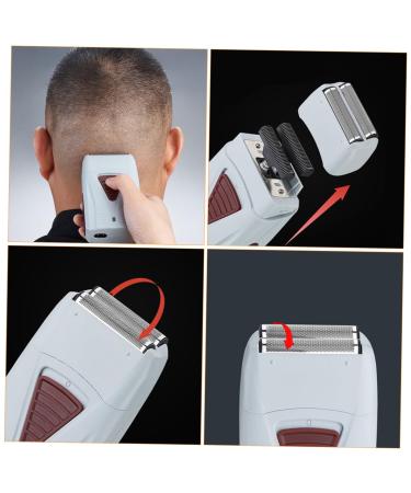 FRCOLOR 2 Pcs Electric Razor Shaver for Men - Rechargeable Face & Head Trimmer Cordless Beard & Nose Hair Grooming - Buy Online on GoSupps.com