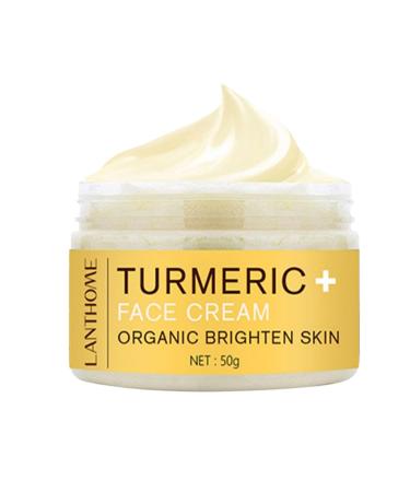 Turmeric Face Cream, Whitening Moisturizer for Face and Body, Skin Lightening Lotion for Face and Body, Cleanses Skin, Fades Scars, Skin Damage