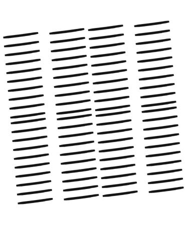 Lurrose 120 pcs glasses slippery foot cover slipproof elastic comfort glass holder glasses holder glasses brake brake pipe glasses holes grip earring pebble gel replaceable blackx4stk 6x0.3x0.3cmx4pcs