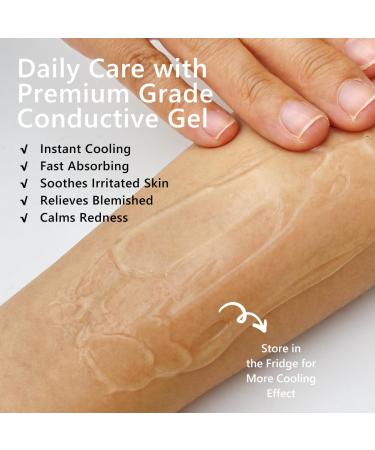 Oeneis Microcurrent Conductive Gel for Face Hydrating Collagen Radio Frequency Gel with Hyaluronic Acid & Aloe Vera Fragrance-Free Paraben-Free 75 fl oz - Buy Online on GoSupps.com