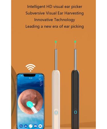 Wax Remover with Camera - Upgraded Wireless Ear Wax Removal Tool | 1080P HD Waterproof Otoscope for iPhone & Android | Ear Wax Removal Kit (Black - Buy Online on GoSupps.com
