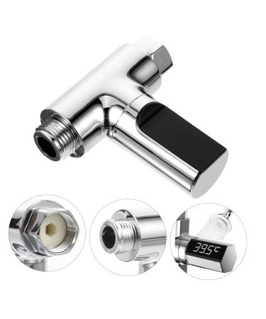 Zerodeko 2pcs LED Water Thermometer - Accurate Shower & Baby Water Temperature Gauge - Silver - Buy Online on GoSupps.com