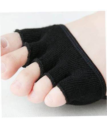 Shop Healeeved Women's Half Socks - Comfortable Cotton Toe Socks for Sandals & Pumps - Invisible Liner & Five Toes Design - Buy Online on GoSupps.com