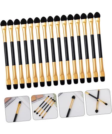 MUSISALY 15pcs Eye Shadow Brush Makeup Accessories Double Sided Makeup Brush Eyeshadow Fiber - Buy Online on GoSupps.com