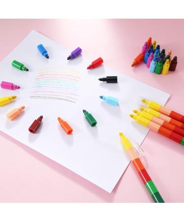 Leinuosen Stacking Crayons - 12 Buildable Colors for School & Office Supplies - Buy Online on GoSupps.com