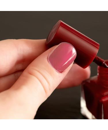 Beaupretty 5 Sheet Transparent Gel Nail Sticker Semi Cured Gel Nail Strips Self-adhesive Nail Wraps Nail Strengthening with Small Files for Women Girls Accessories - Buy Online on GoSupps.com