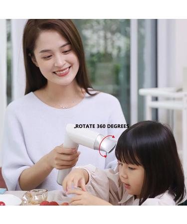 Cordless Hair Dryer Wireless Blow Dryer Portable Travel Hair Dryers with Smart Constant Temperature and 360 Degree Suction Nozzle Fast Charging for Ourdoor Camping Beaches - Buy Online on GoSupps.com