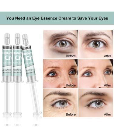 Rapid Reduction Eye Cream: Instant Results, Depuffing Treatment for Under-Eye Bags, Wrinkles, Fine Lines, Dark Circles - 2 Oz - Buy Online on GoSupps.com