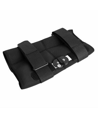 Buy SUNGOOYUE Knee Brace with Hinge Adjustable Compression Support Sleeve for Hiking Running & Fitness | Prevent ACL & LCL Injuries - Black - Buy Online on GoSupps.com