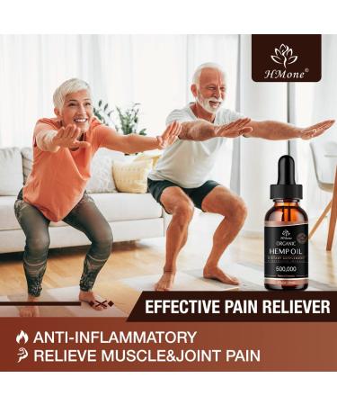High Potency Hemp Oil 500,000 Extra Strength 2 Pack - Natural Tincture for Relaxation, Sleep, Anxiety & Stress - Organic, Vegan, Non-GMO - 1 Fl Oz (Pack of 2) - Buy Online on GoSupps.com