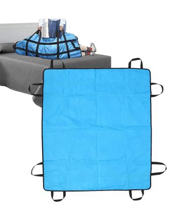 MTTXY 47" X 39" Positioning Bed Pad with Handles for Transferring Patients Board Lift Sheet -Reusable & Washable Patient Sheet for Turning Repositioning