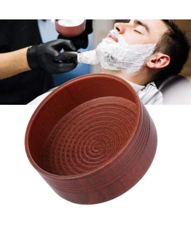 Premium Wooden Shaving Soap Bowl Barber Quality Shaving Foam Cup for Luxurious Lather | International Shipping Available - Buy Online on GoSupps.com