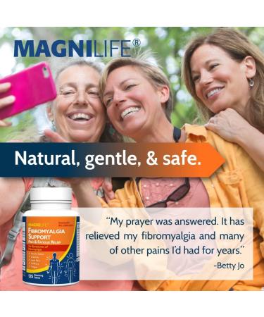MagniLife Fibromyalgia Support Fast-Acting Relief Tablets - 125 Quick Dissolve Tablets - Buy Online on GoSupps.com