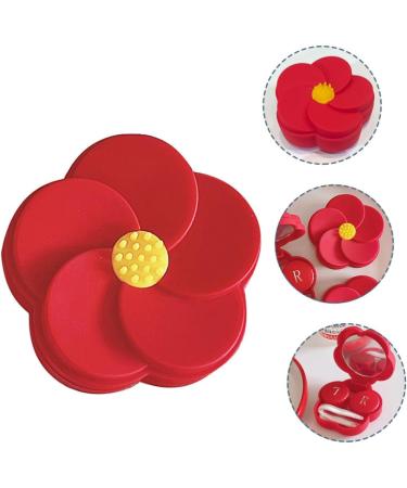 Healeved Colored Contact Lenses Holder Set - Portable Lens Container & Case for Cosmetic Lenses - Buy Online on GoSupps.com