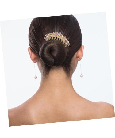 MAGICLULU wedding hair accessories wedding hair accessories for brides Twist Miss hair combs crystal flower hairpin hair accessories wedding accessories for brides comb hair comb - Buy Online on GoSupps.com
