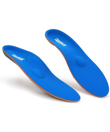 Full Length Metatarsal Arch Support Orthotic Insoles - Shock Absorption, Plantar Fasciitis Relief - Unisex, UK-4 (9.05 inches), Blue - Buy Online on GoSupps.com